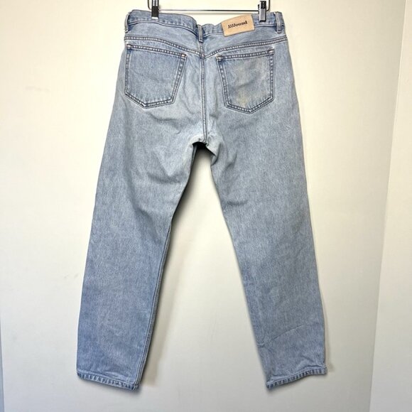 A.P.C. x JJJJound Petit Standard Denim Jeans Light Blue Men’s 33 Selvedge - Picture 5 of 9